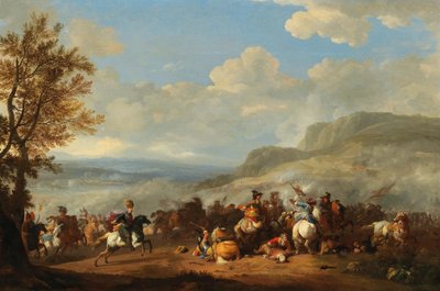 Kavalleriegefecht zwischen Türken und Europäern von Jan van Huchtenburgh
