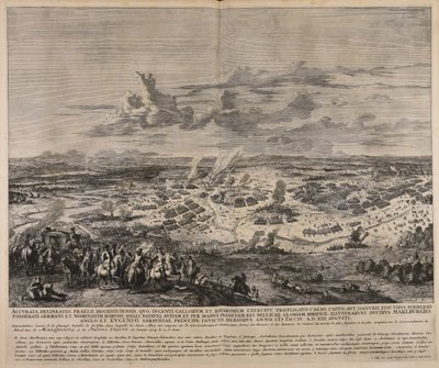 Genaues Abbild der Schlacht von Hochstet von Jan van Huchtenburgh