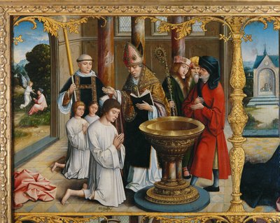 Heiliger Augustinus Altar von Jan van Scorel