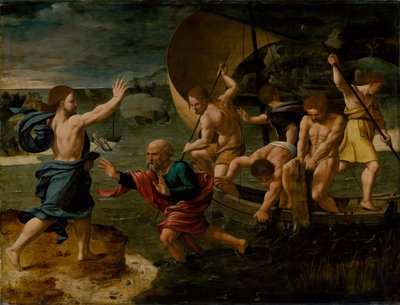 Der wunderbare Fischfang, ca. 1550 von Jan van Scorel
