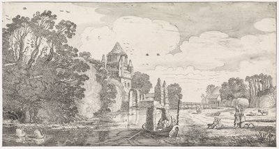 Kleine Houtpoort in Haarlem von Jan van de Velde (II)
