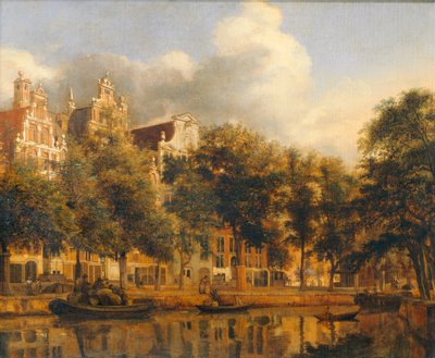 Der Herengracht in Amsterdam, um 1668/1674 von Jan van der (manner of) Heyden