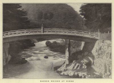 Heilige Brücke in Nikko von Japanese Photographer