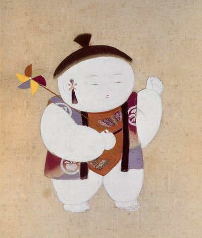 Gosho Ningyo (Hofdoll: Junge), spätes 19. Jahrhundert von Japanese School