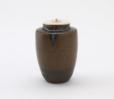Teedose, Katatsuki-Typ, Edo-Zeit von Japanese School