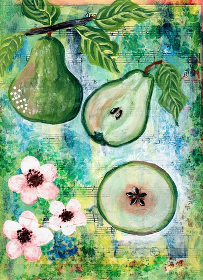 Botanische Birnen und Musik von Jasmine Goodwin