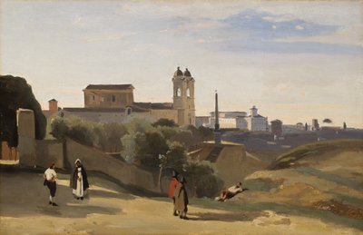 Monte Pincio, Rom von Jean-Baptiste-Camille Corot