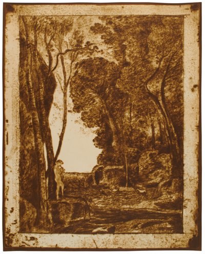 Der kleine Schäfer, 1. Platte von Jean-Baptiste-Camille Corot