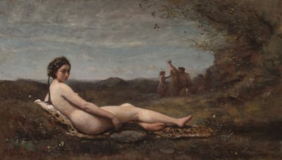Die Ruhe von Jean-Baptiste-Camille Corot