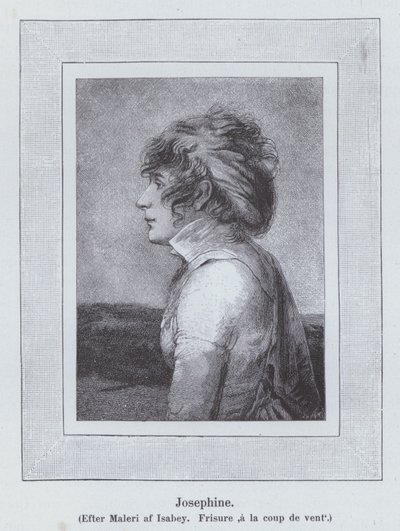Josephine Beauharnais, erste Frau von Napoleon I. von Jean Baptiste (after) Isabey