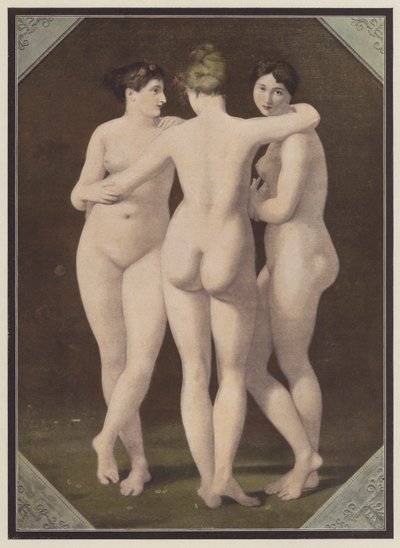Die drei Grazien von Jean Baptiste (after) Regnault