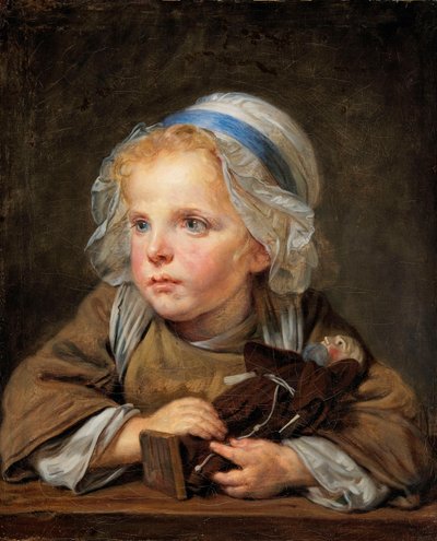 Die Kapuzinerpuppe von Jean-Baptiste Greuze