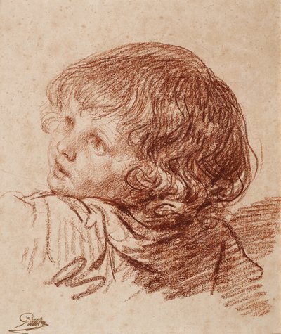 Junger Knabe von Jean-Baptiste Greuze