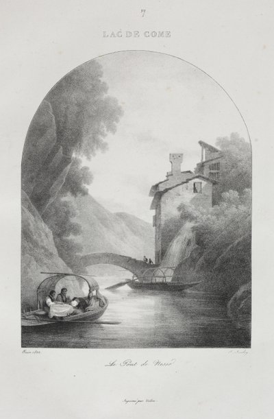 Reise nach Italien im Jahr 1822 von Jean-Baptiste Isabey