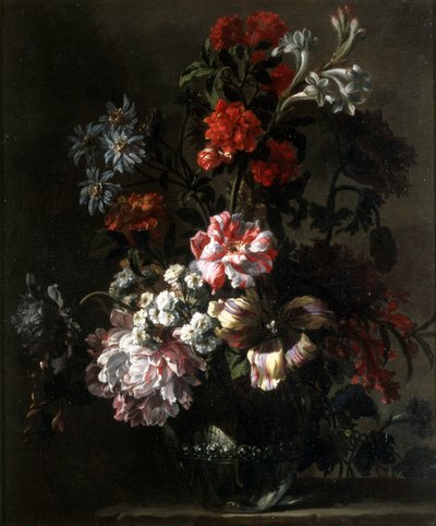 Ein Stillleben mit Blumen von Jean-Baptiste Monnoyer