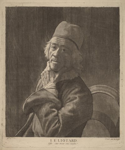 Selbstporträt von Jean-Étienne Liotard