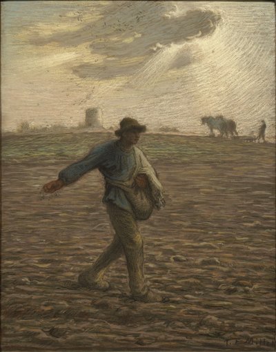 Der Sämann von Jean-Francois Millet