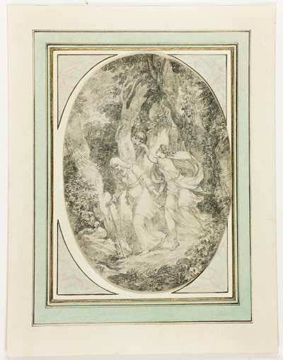 Allegorie - Erfinderische Liebe von Jean-Honore Fragonard