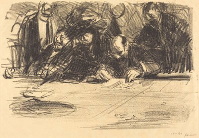 Am Spieltisch von Jean-Louis Forain