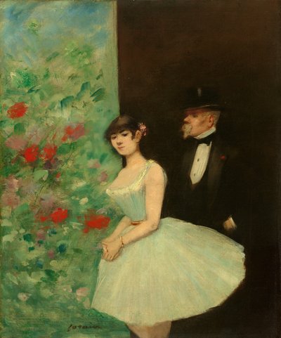 Hinter den Kulissen von Jean-Louis Forain