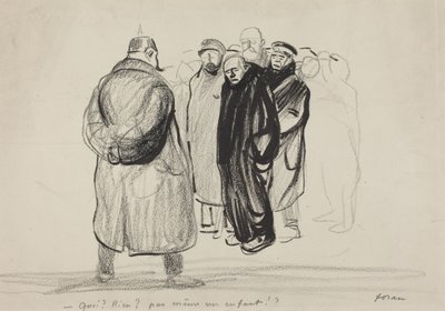 Bredouilles, die Besatzung eines Zeppelins von Jean-Louis Forain