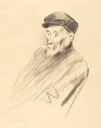 Porträt von Renoir (dritte Platte) von Jean-Louis Forain