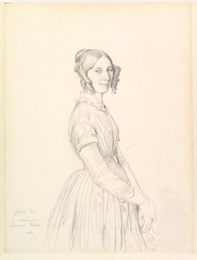 Madame Armand Bertin, geborene Marie-Anne-Cécile Dollfuss von Jean Auguste Dominique Ingres