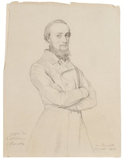Porträt von Alexandre Legentil von Jean Auguste Dominique Ingres