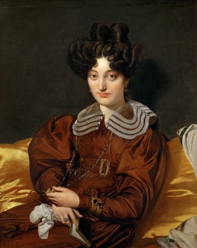 Porträt von Madame Marcotte de Sainte-Marie von Jean Auguste Dominique Ingres
