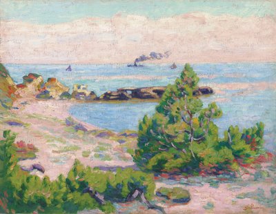 Saint Palais, Pointe de la Perriere, ca. 1893 von Jean Baptiste Armand Guillaumin