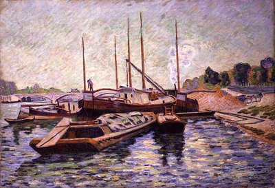 Die Seine bei Charenton-le-Pont, ca. 1885 von Jean Baptiste Armand Guillaumin