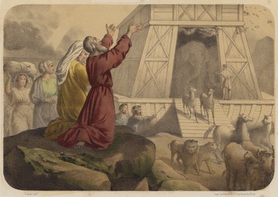 Auszug aus der Arche von Jean Baptiste Auguste Leloir