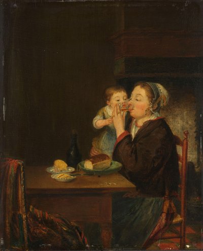 Eine Mutter und ihr Kind von Jean Baptiste Bernard Coclers