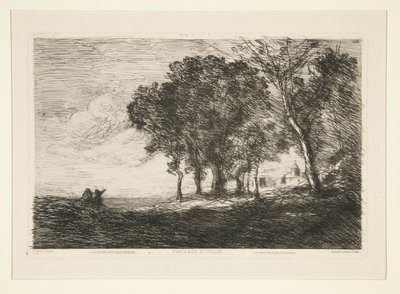 Landschaft von Jean Baptiste Camille Corot