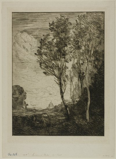 Erinnerung an Italien von Jean Baptiste Camille Corot