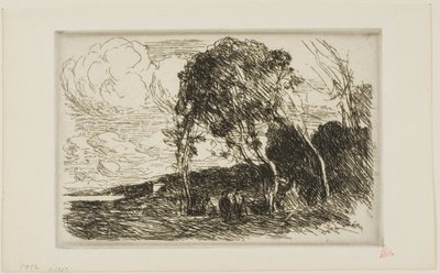 Erinnerung an die Befestigungen von Douai von Jean Baptiste Camille Corot