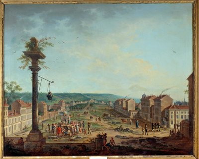 Greve-Platz in Nancy von Jean Baptiste Claudot