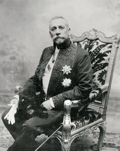 Honoré Charles Grimaldi, Prinz Albert von Monaco von Jean Baptiste Edouard Detaille