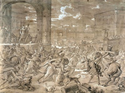 Entführung der Sabinerinnen von Jean Baptiste Giry