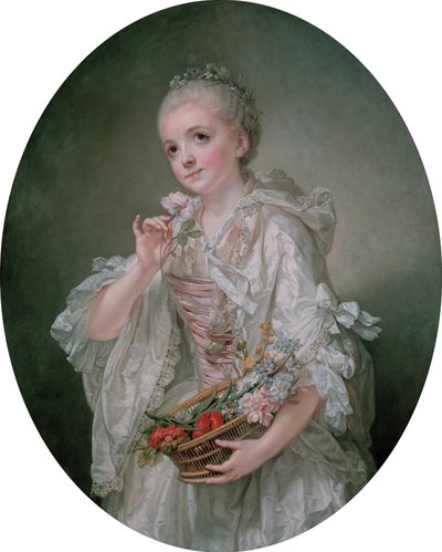 Porträt von Madeleine Barberie de Courteilles von Jean Baptiste Greuze