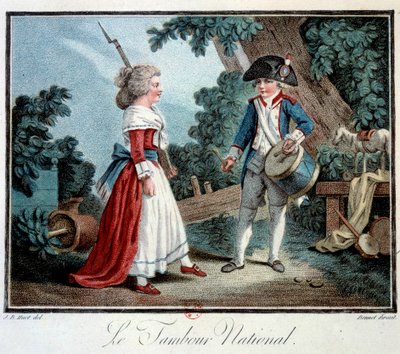 Französische Revolution: „Le tambour national“ von Jean Baptiste Huet