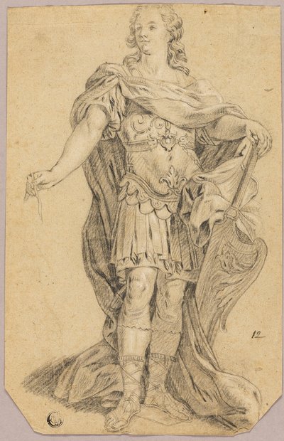 Statue von Ludwig XIV von Jean Baptiste Lemoyne II