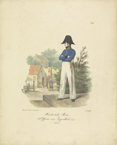 Gesundheitsoffizier, 1820-1825 von Jean Baptiste Madou