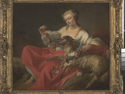 Das Lieblingslamm (Le Mouton Favori) von Jean Baptiste Marie Pierre