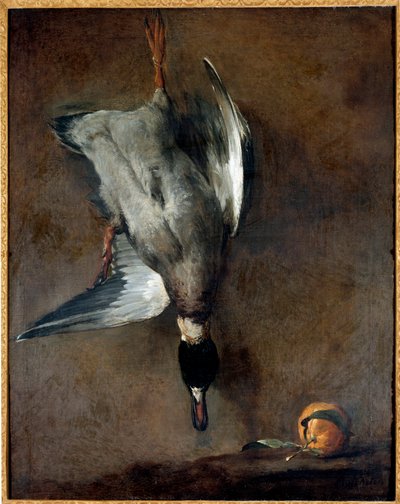 Die tote Ente von Jean Baptiste Simeon Chardin