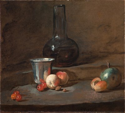 Der Silberkelch, um 1728 von Jean Baptiste Simeon Chardin