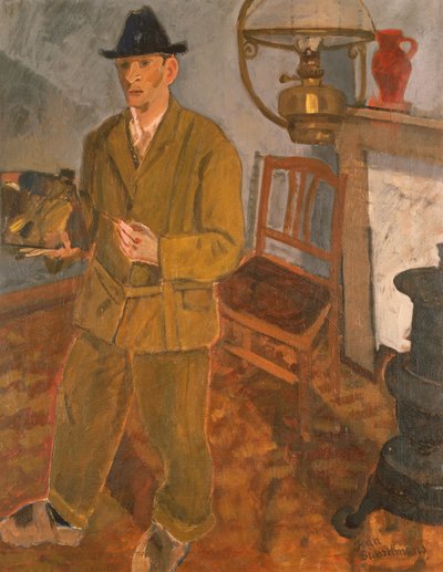 Selbstporträt von Jean Brusselmans