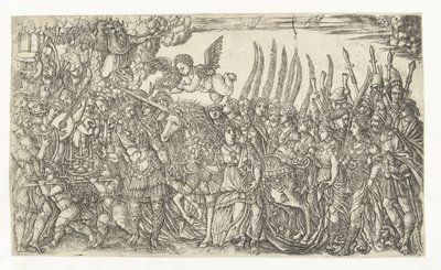 Der Triumph des Einhorns von Jean Duvet