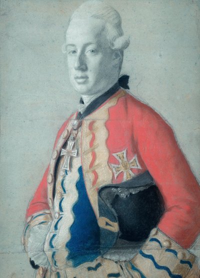 Porträt von Erzherzog Maximilian Franz von Österreich (1756-1801), später Erzbischof und Kurfürst von Köln und Fürstbischof von Münster von Jean Étienne Liotard