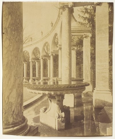 Bosquet de la Colonnade, die Becken von Jean Eugène Auguste Atget
